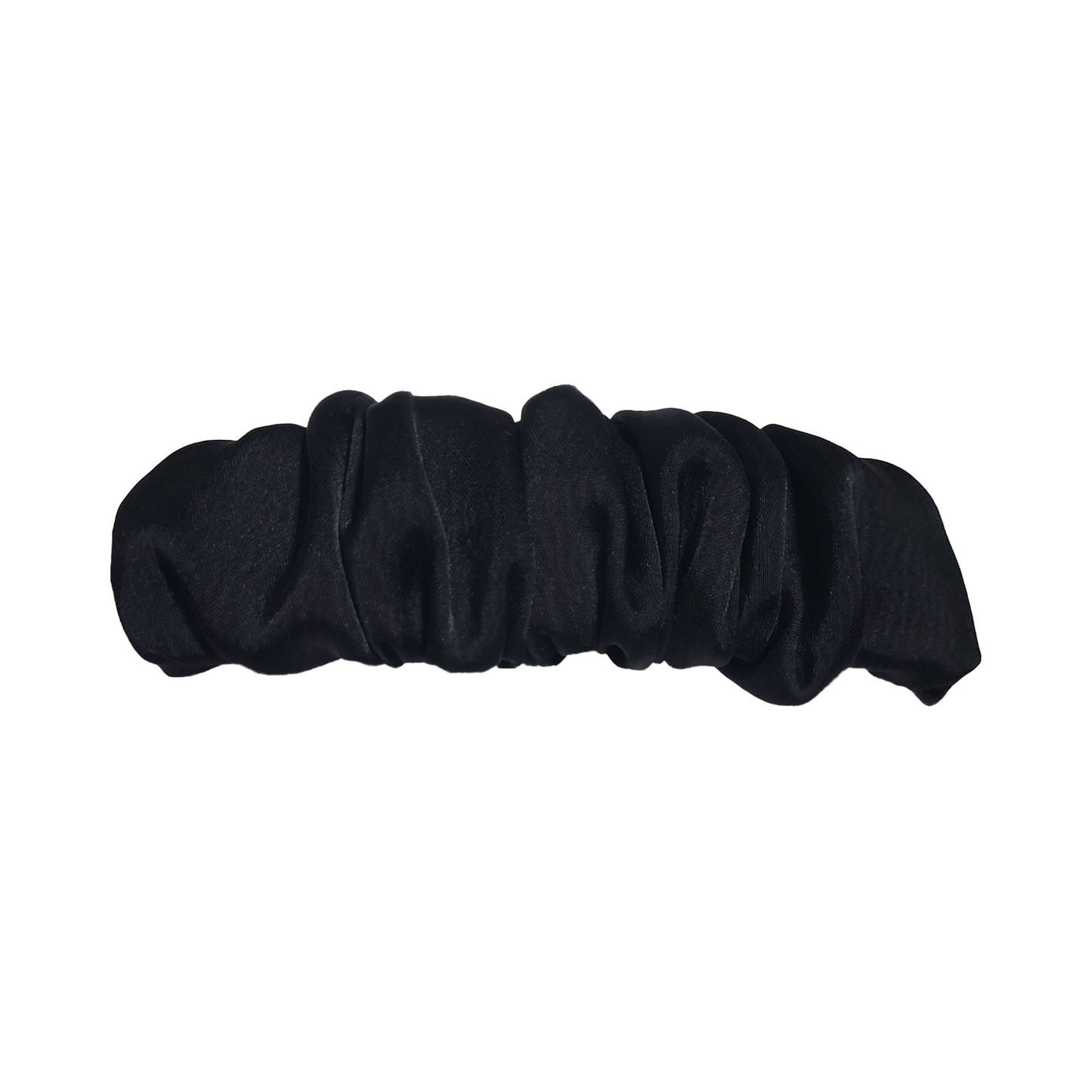 Satin Pleated Barrette