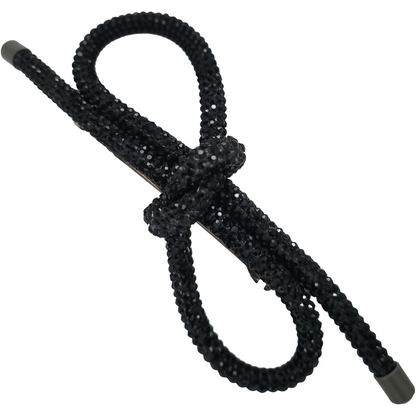 Crystal Black Bow