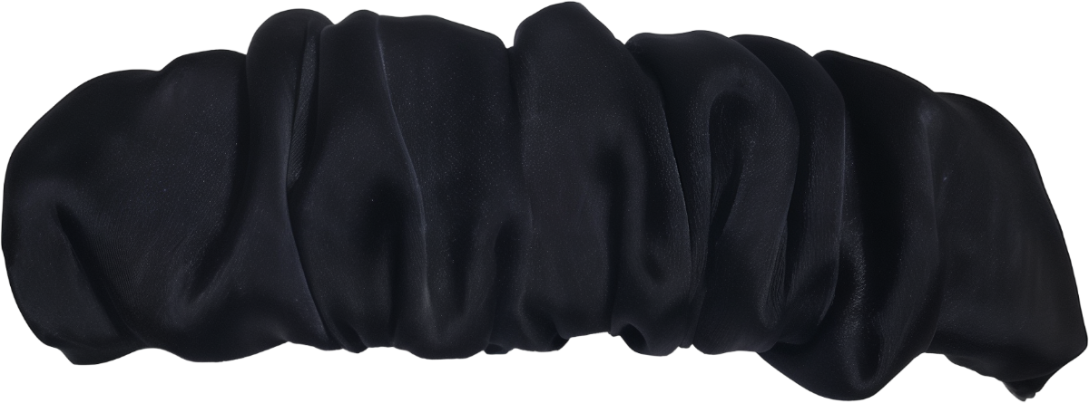 Satin Pleated Barrette