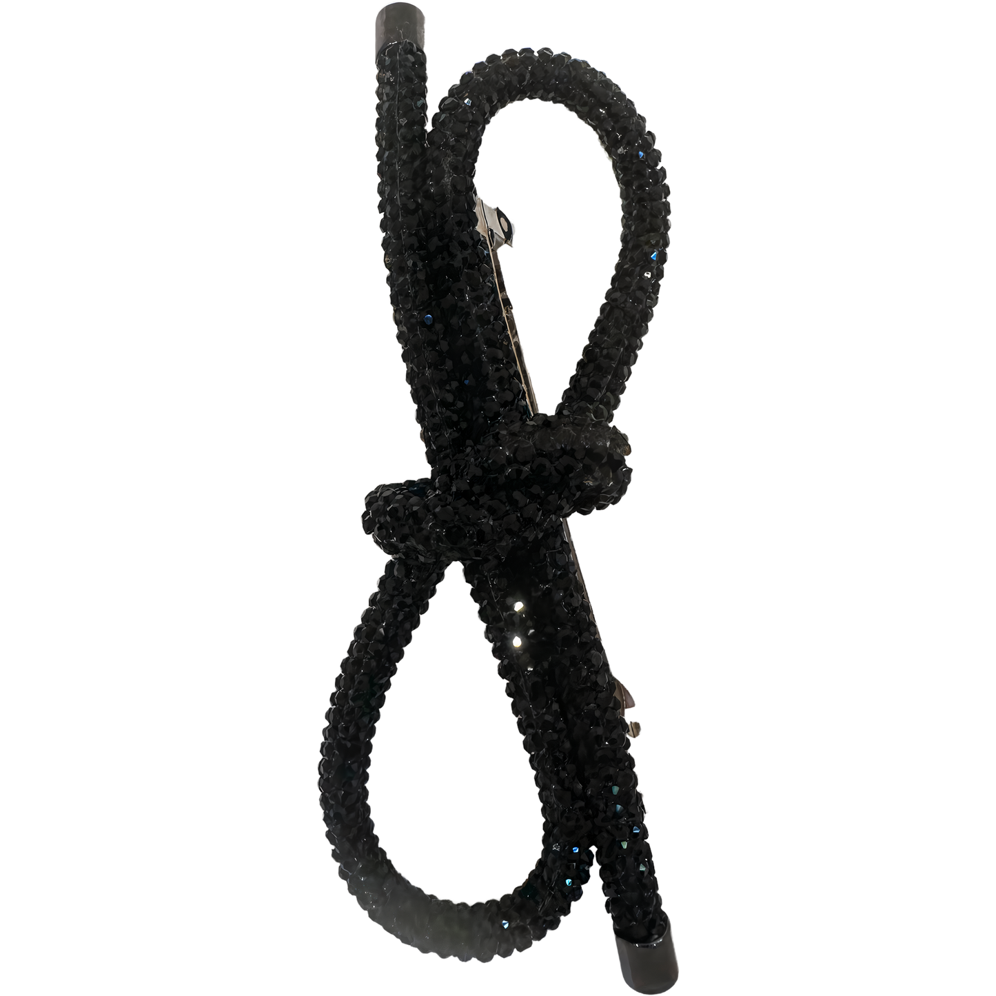 Crystal Black Bow
